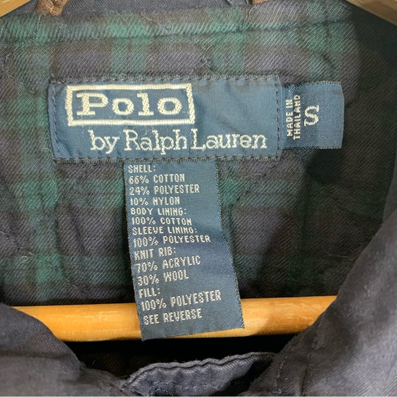 Polo Ralph Lauren Navy Blue Bomber Jacket Lined - Picture 3 of 8